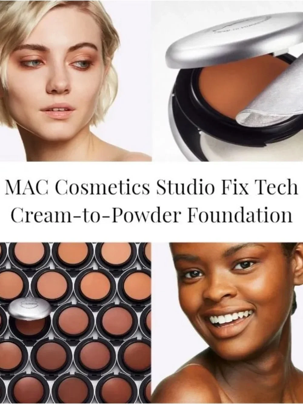 NW45 MAC Studio Fix Tech Cream to Powder Foundation Brand New in Box Medium Red
